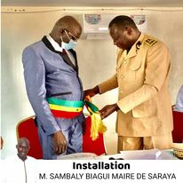 Installation du Maire Sambaly BIAGUI